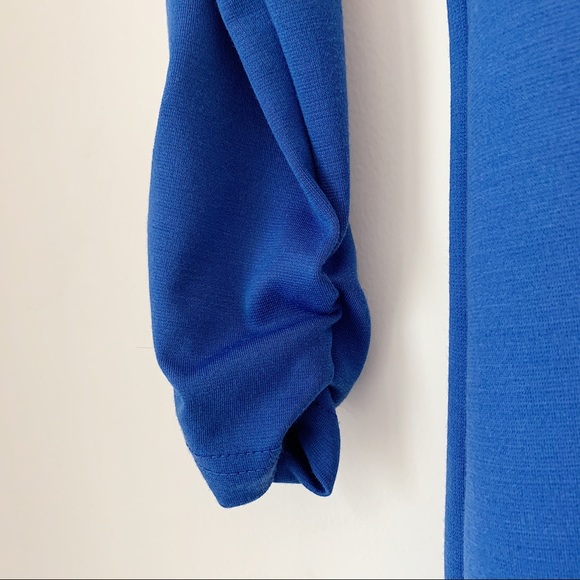 Long Sleeved Blue Dress Size 10 - Picture 4 of 6